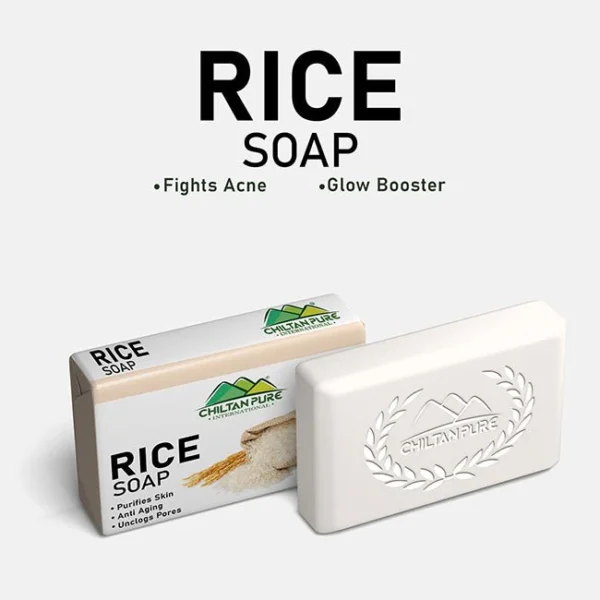 Rice Bloom Soap – رائس بلوم صابن (قدرتی اور خوشبودار)