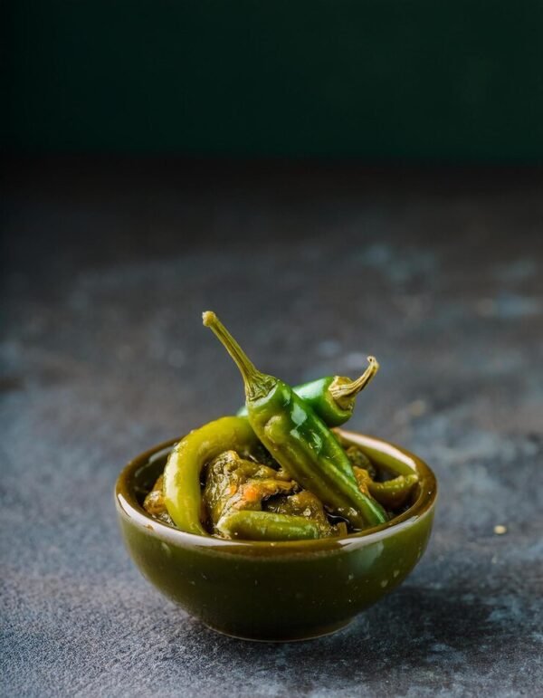 Green Chili Pickle (مرچ کا اچار)